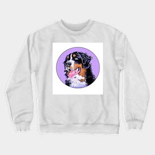 BERNER DOG LAVENDER Crewneck Sweatshirt